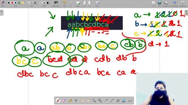 Count Of Substrings Having All Unique Characters Module HashMap & Heap In English CPP Video 11 смотреть онлайн