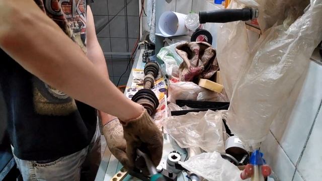 Замена шруса с помощью съемника с Aliexpress смотреть онлайн