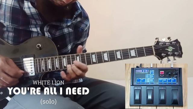 White Lion - You're All I Need (solo) on DOD FX7 by Digitech (Cover by The Rolling Store) смотреть онлайн