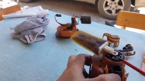 Замена топливного фильтра Toyota Harrier