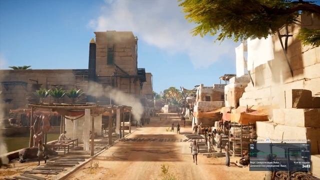 Assassin's Creed: Origins,asus strix gtx 970,i7 7700k тест производительности. смотреть онлайн