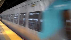 Amtrak Acela Express with Horn Action!!!
