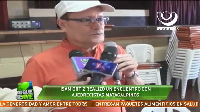 Isam Ortíz realizó un encuentro con ajedrecistas matagalpinos смотреть онлайн