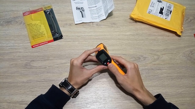 Пирометр GM320 смотреть онлайн