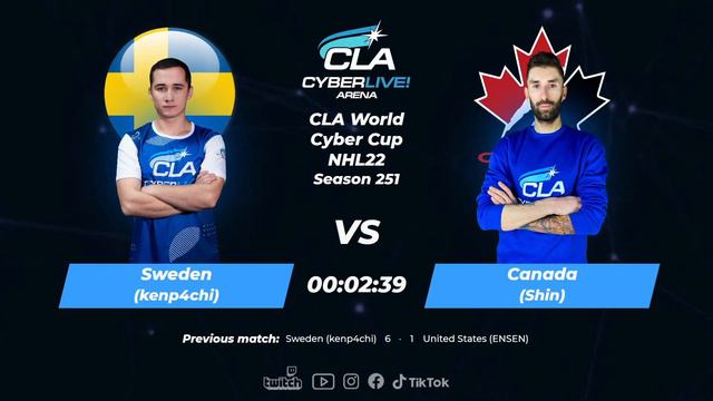 2022.04.30 ► CLA World Cyber Cup смотреть онлайн