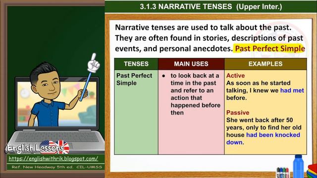 03 review - advanced: Narrative tenses / Giving and receiving news смотреть онлайн