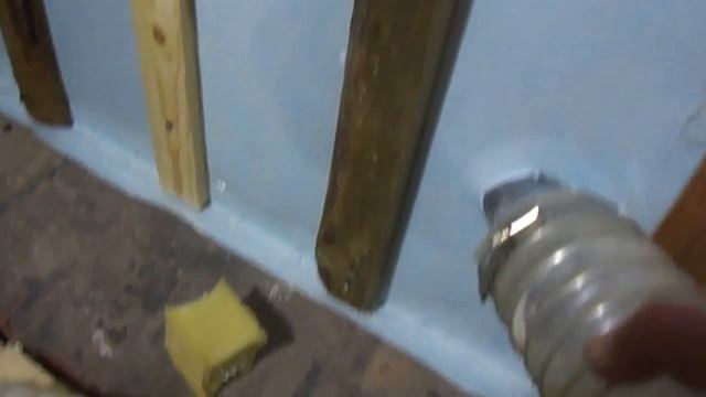 Утепление стен изнутри фасада дома. Тепло-Звукоизоляция стен. Задувка крошки.ТеплоВата. смотреть онлайн