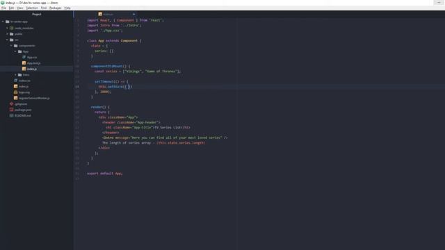 Lifecycle (componentDidMount) смотреть онлайн