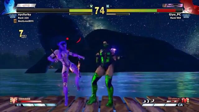 Jade VS Mileena Mortal Kombat X Street Fighter (falke vs juri) смотреть онлайн
