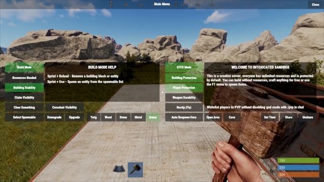 Rust Creative Server / Creative Mode Tutorial | 2020 смотреть онлайн