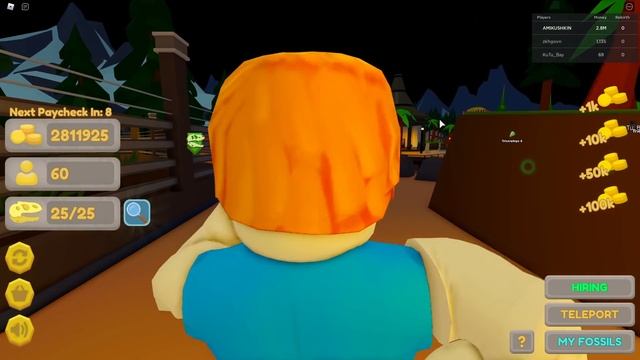 КРУТОЙ ДИНОЗАВР в ПАРКЕ ЮРСКОГО ПЕРИОДА в Roblox Dinosaur Zoo Tycoon смотреть онлайн