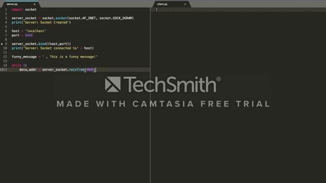 UDP socket programming in python смотреть онлайн