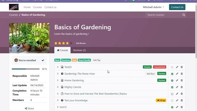 A online education platform which is an extension of ODOO and supports interactive video. смотреть онлайн