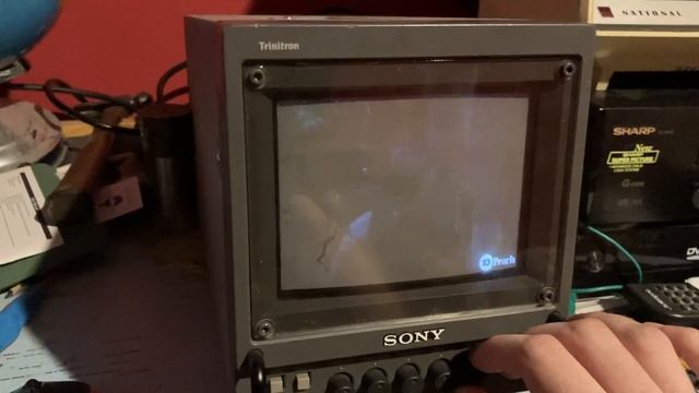 Sony “Trinitron” PVM-6041Q CRT monitor смотреть онлайн