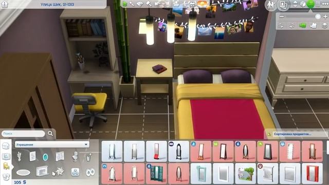 The Sims 4: Строительство. [Обычная семейная квартира + CAS] смотреть онлайн