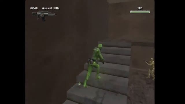 Army Men Sarge's War PC gameplay Windows 10 смотреть онлайн