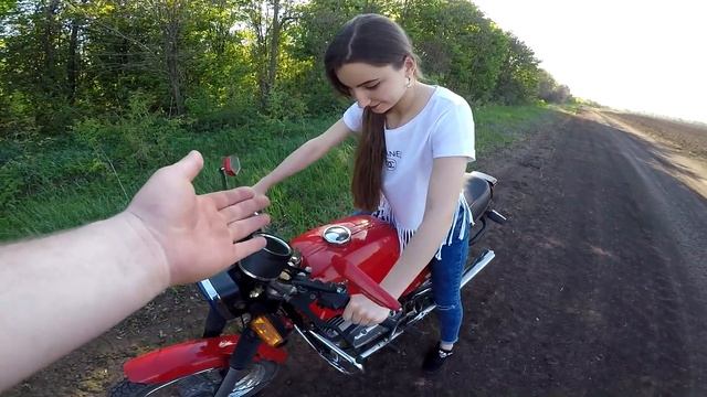 УЧУСЬ ЕЗДИТЬ НА МОТОЦИКЛЕ !!! смотреть онлайн