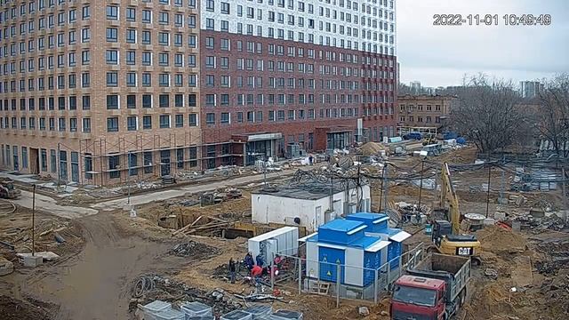 ПИК Кольская 8 ( камера 1 ) таймлапс с 29-10-2022 по 04-11-2022