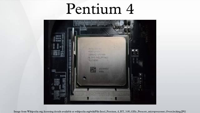 Pentium 4