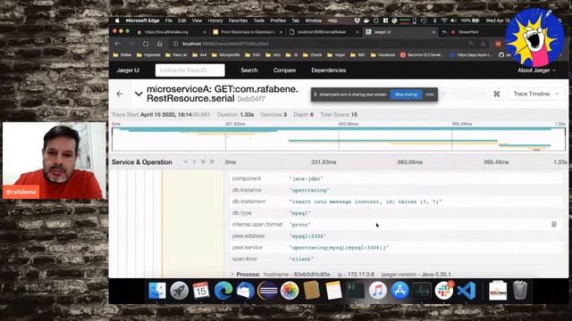 Tracing Cloud-Native applications: From stacktrace to Opentracing - Rafael Benevides смотреть онлайн