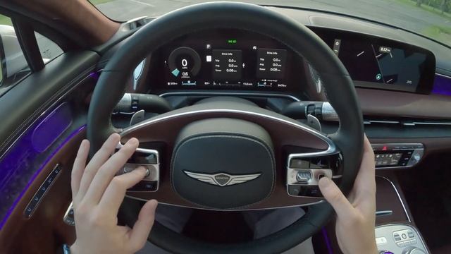 2023 Genesis G90 - POV Sunset Drive (Binaural Audio) смотреть онлайн