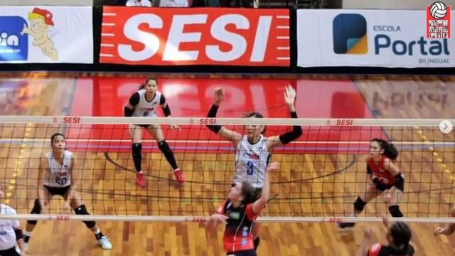 Santiago-Molina, Ang BAGONG DEADLY DUO ng Pilipinas! Brazil LIBERO, Pinalakpakan ang mga PINAY! смотреть онлайн
