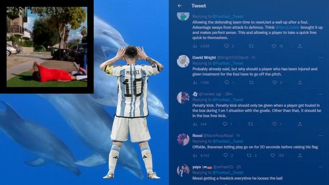 DUMBEST FOOTBALL/SOCCER RULE (FAN REACT) MESSI WORLD CUP смотреть онлайн