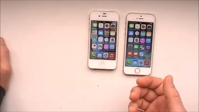 iPhone 4S vs 5S, обзор и сравнение смотреть онлайн