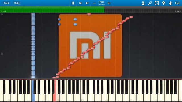 XIAOMI MI RINGTONE SYNTHESIA REMIX смотреть онлайн