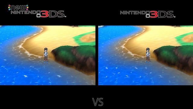 COMPARISON | POKEMON SUN & MOON | (OLD) 3DS VS (NEW) 3DS смотреть онлайн