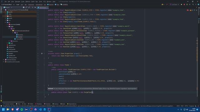1.19 Minecraft Forge Modding Tutorial - Tools смотреть онлайн