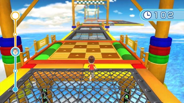 Wii Fit U: Ultimate Obstacle Course Beginner смотреть онлайн