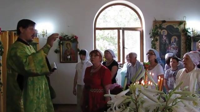Свято-Троицкий храм в Береговом Престольный праздник смотреть онлайн