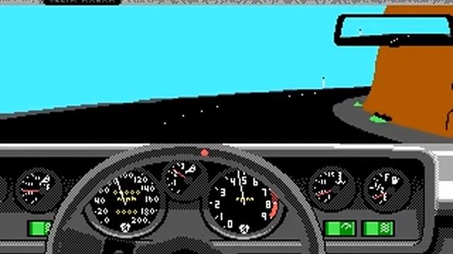 let's play: Test Drive (1987) [rus|dos] (прохождение) смотреть онлайн