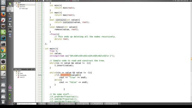 Binary Search Tree Lab (COMS1017) смотреть онлайн