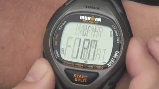 How-to Use The TIMEX® Ironman Heart Rate Monitor