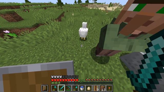 Бесконечная ферма тотемов бессмертия и изумрудов. Minecraft #8. смотреть онлайн