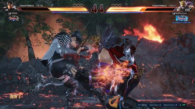 Tekken 8 || Jin Vs King