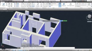 Стены в Автокаде