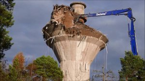 Снос водонапорной башни