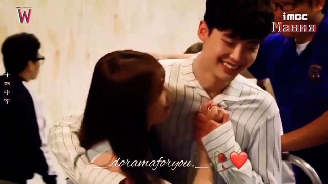 Ли Чон Сок и Хан Хе Чжу ❣️Безумная химия за кадром? смотреть онлайн