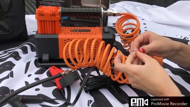 Осмотр распаковка компрессора 110 л/мин фулдрайв оффроад смотреть онлайн