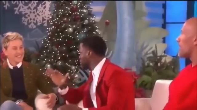 Dwayne The Rock Johnson And Kevin Hart On Ellen