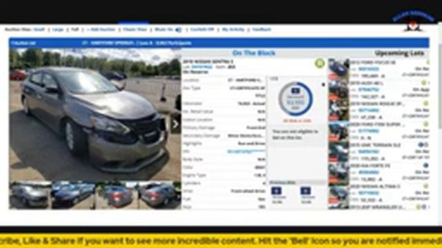 Copart Auto Auction - Live Stream 09/01/2022