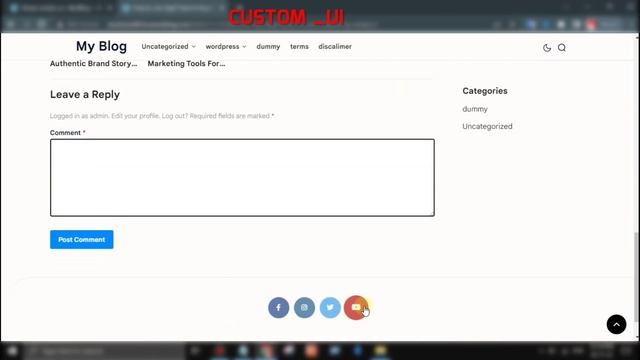[Premium] Custom UI best wordpress theme - Clean, minimalist, faster loading смотреть онлайн