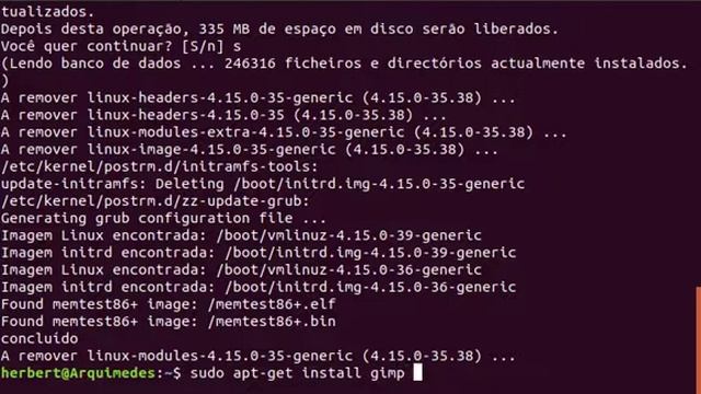 Exemplo de instalação com apt-get update, install e upgrade no Linux Ubuntu смотреть онлайн