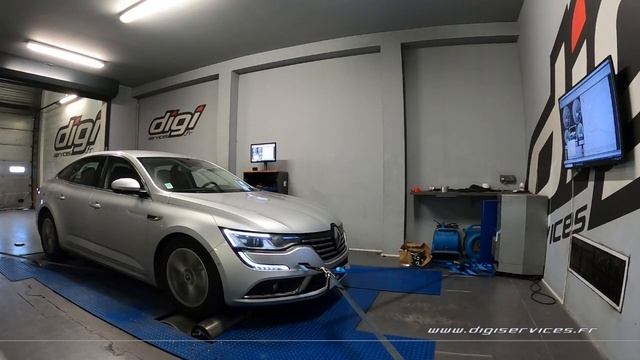 Renault Talisman 1.5 DCI 110cv AUTO Reprogrammation Moteur @ 132cv Digiservices Paris 77 Dyno