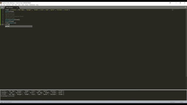Python Tutorial Lesson 7: Sorting Arrays смотреть онлайн
