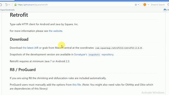 Bangla Video tutorial in Retrofit 03 : Add library to android studio. смотреть онлайн