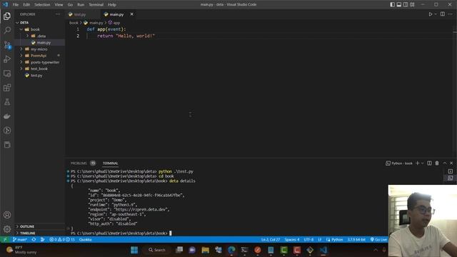 Giới thiệu Deta cloud deploy Python, Node, Go microserver miễn phí | PYTHON смотреть онлайн